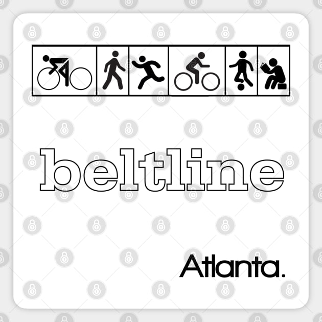 Beltline time! Magnet by amigaboy